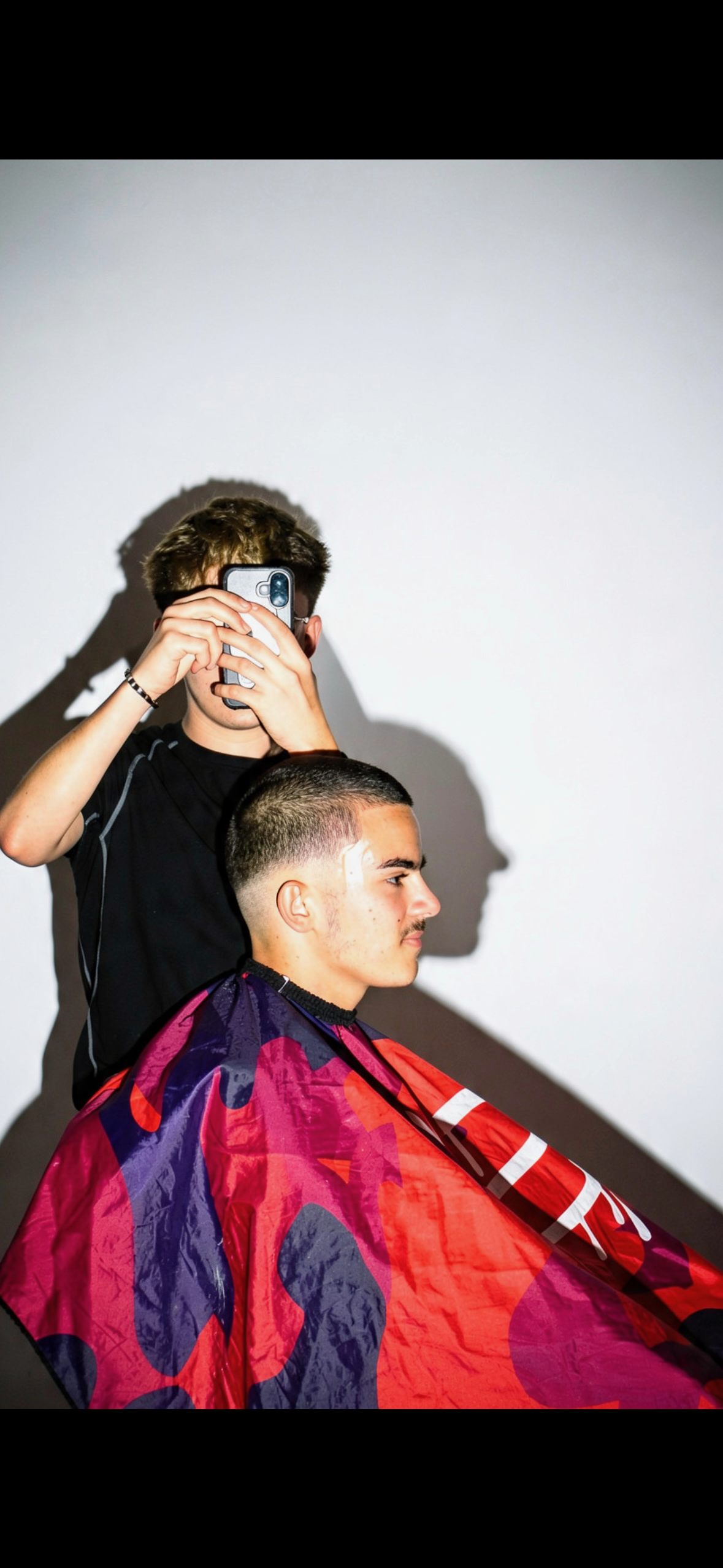 Réalisation d'une coupe chez P CLIPPER